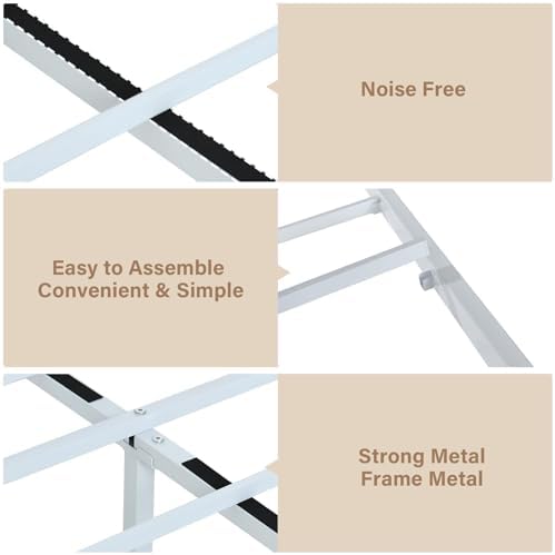 IMMERSTABLE Twin Metal Bed Frame - Image 5