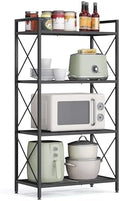 SONGMICS 4-Tier Steel Storage Rack, Shelving Unit by SONGMICSbySONGMICSHOME