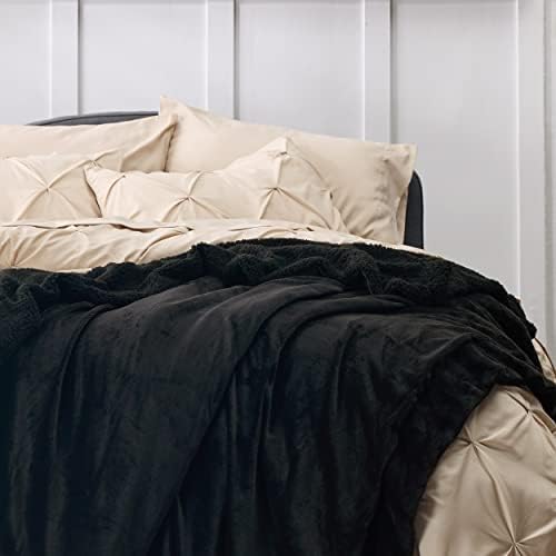 Bedsure GentleSoft Sherpa Fleece Twin Size Blanket - Image 4