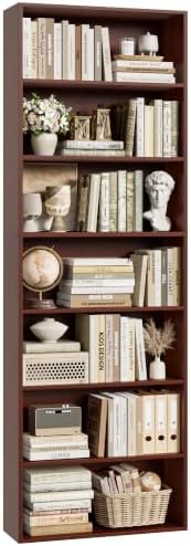 FACBOTALL 82" Tall Bookshelf Bookcase, 7-Tier Open Display Shelves by FACBOTALL