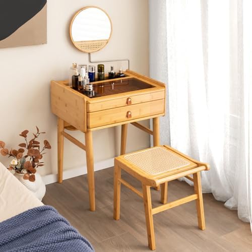 CHARMAID Makeup Vanity Table by CHARMAID