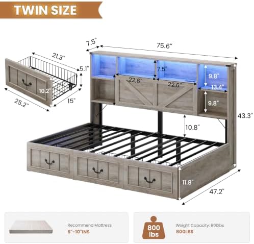 AOGLLATI Twin Corner Daybed - Image 2