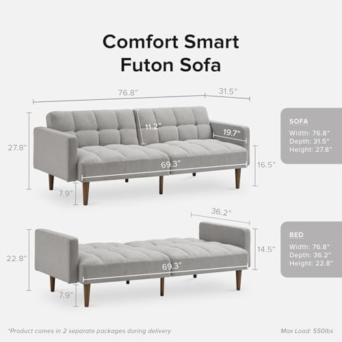 Mopio 76.4" Futon - Image 2