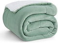 Bedsure GentleSoft Sherpa Fleece Twin Size Blanket by BEDSURE