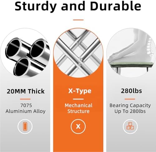 Folding Stool, 16in Tall Portable Camping Stool - Image 5
