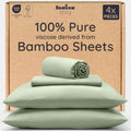 Bambaw Full Sheet Set 4pcs – 100% Viscose Derived from Bamboo Cooling Sheets by Bambaw