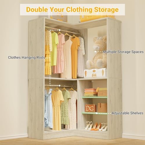 Unikito 3FT Corner Closet System - Image 4
