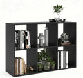 6 Cube Shelf with Anti-Tipping Kits + Reversible Open Back Bookcase by CTESNE