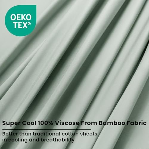 Shilucheng 100% Viscose Derived from Bamboo_Sheets, Extra Deep Pocket - Image 6