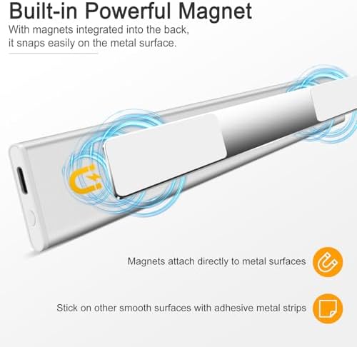 BLS Under Cabinet Lights, 74 LED lights Battery Operated Motion Sensor Light - Image 7