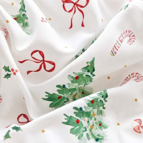 Nayoroom Christmas Comforter Set King Tree Candy Cane Holiday Bedding - Image 6