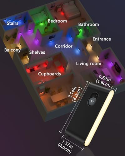 WILLED Motion Sensor Stair Lights Indoor Rechargeable - Image 6