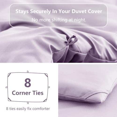 HIMEET King Size Comforter Set, 3 Pieces - Image 4