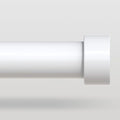 VOIIY White Curtain Rods for Windows 28 to 48 Inch, Size:30''-60'' by VOIIYCurtainRods