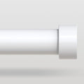 VOIIY White Curtain Rods for Windows 18 to 42 Inch, Size:18''-42'' by VOIIYCurtainRods