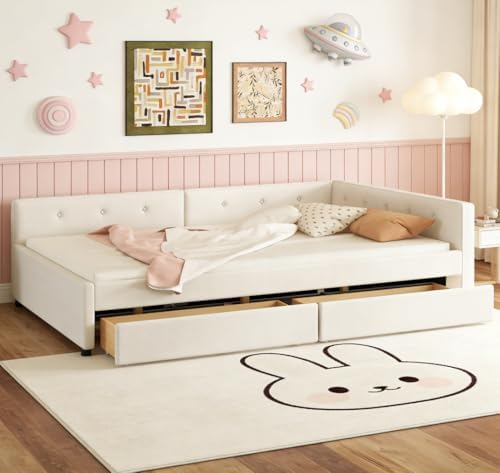 Bellemave Queen Corner bedframe - Image 3