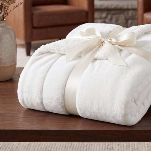 Bedsure GentleSoft Sherpa Fleece Blankets King Size - Image 7