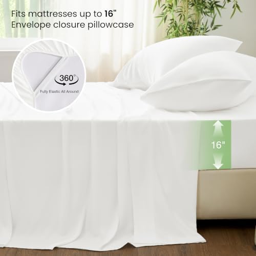 Love's cabin 100% Rayon Derived from Bamboo, Twin Bed Sheets - Image 4
