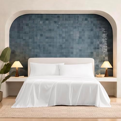 UGG Hedi King Size Sheets Set, Luxury Cooling Sheets - Image 2