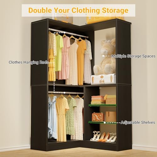 Unikito 36" Corner Closet System - Image 4