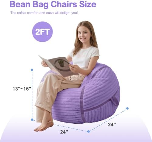 2FT Bean Bag Chair 2'Bean Bag Chairs - Image 2