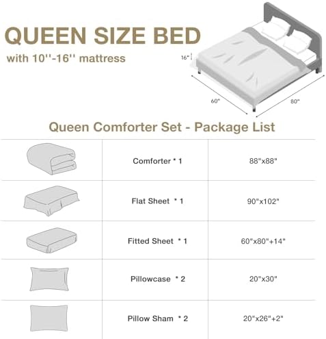 Queen Comforter Set - Image 6