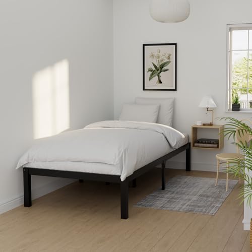 Bamboo Bed Frame Classic 12-Inch Solid Platform Bed - Image 3