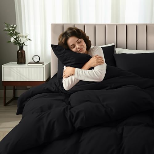 Duvet Cover Queen, 4 Piece Set, Extra Soft - Image 2