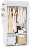 Portable Closet for Hanging Clothes, Portable Wardrobe Closet by BRFOYU
