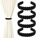 4 Pack Braided Curtain Tieback Elegant Boho Rustic Drapes Holdback by Unknown