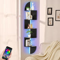 Waipfaru Corner Shelf, 5 Tier Bookshelf by Waipfaru