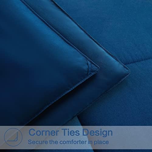 EASELAND Full Size Down Alternative Comforter, 82x86 Inches - Image 6
