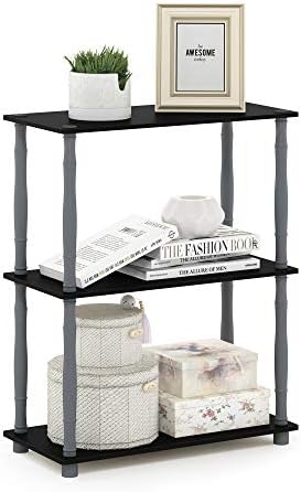 Furinno Turn-N-Tube 3-Tier Compact Multipurpose Shelf Display Rack by Furinno-FitsYourSpaceFitsYourBudget