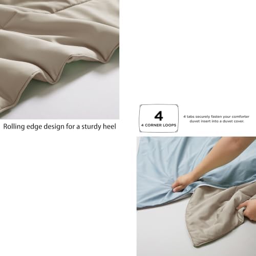 Bamboo Viscose Comforter Set Queen Size 3 Pieces - Image 4