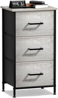 Sorbus Nightstand Dresser with 3 Faux Wood Drawers by Sorbus