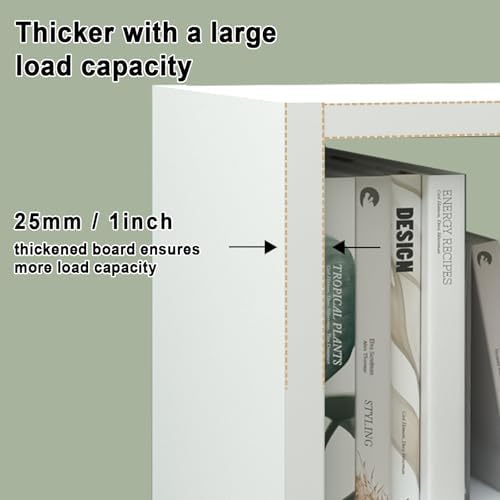 CTESNE【2026 Wooden Thick Frame 3 Cube Storage Organizer Shelf - Image 6