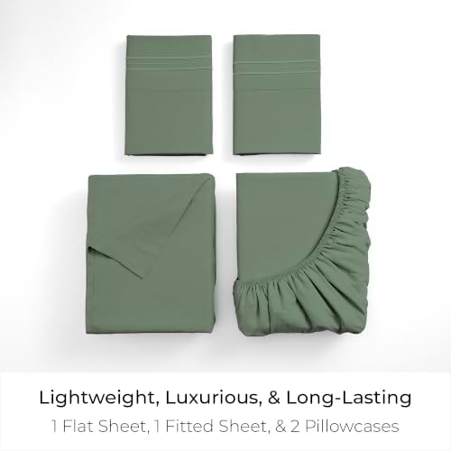 Mellanni Iconic 4-Piece Bed Sheet Set - Image 3