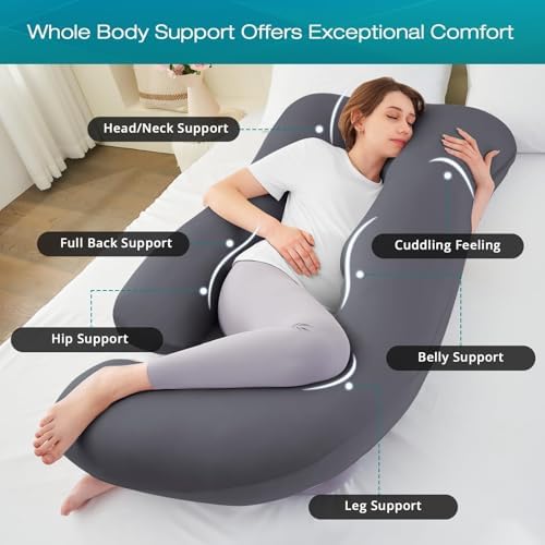Sasttie Cooling Pregnancy Pillows - Image 2