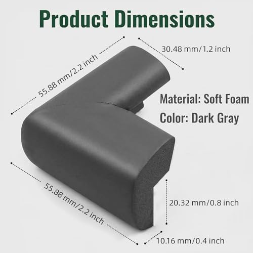 4 Pcs Bed Frame Corner Guards, Baby Proofing Edge and Corner Guards - Image 2