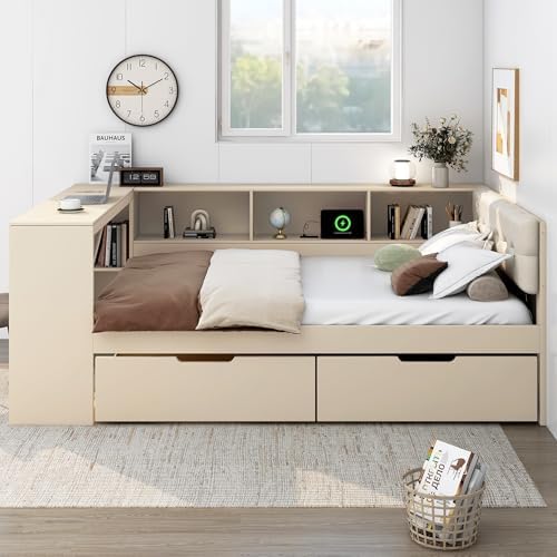 Bellemave Full Size Corner Bed Frame - Image 3