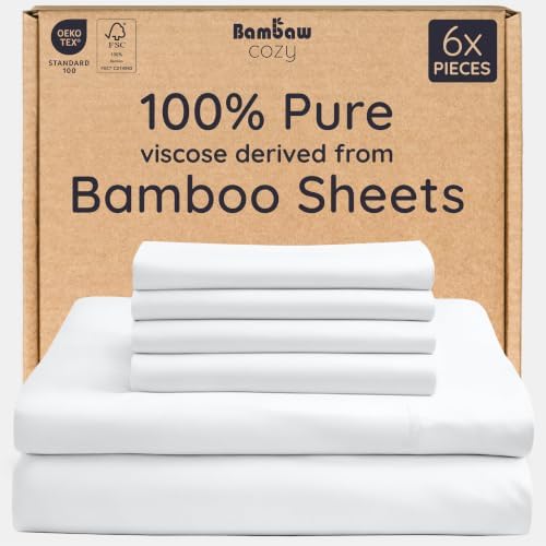 Bambaw 100% Viscose Derived from Bamboo Sheets Set King by Bambaw