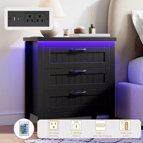 GarveeHome 3 Drawer Dresser - Image 3