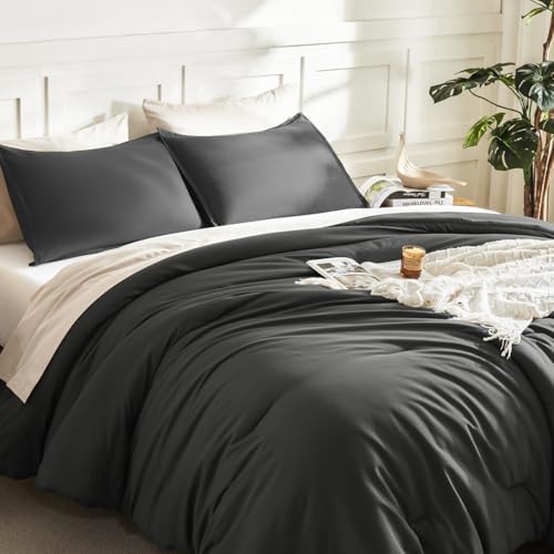 Litanika Dark Grey Super King Comforter Set - Image 5