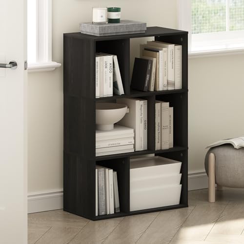 Furinno Daly 6-Cube Book Shelf by Furinno-FitsYourSpaceFitsYourBudget