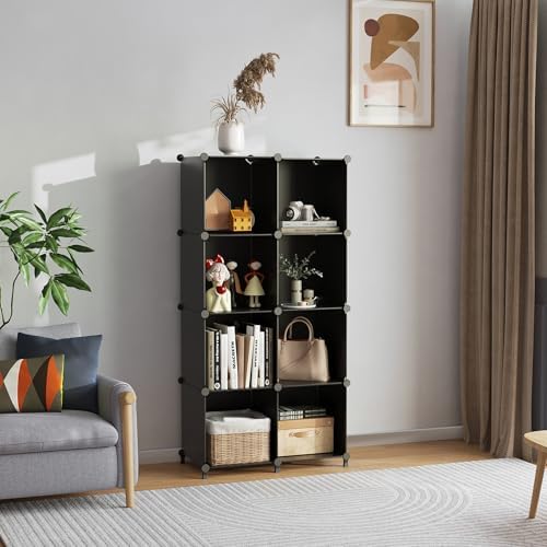 AWTATOS 8 Cube Storage Organizer, Closet Organizer Storage Shelf - Image 2