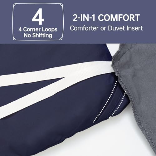 MUXHOMO Cal King Comforter Set, 3-Piece All-Season Bedding - Image 6