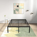 DiaOutro 18 Inch Full XL Bed Frame 80 x 54 Metal Platform by Diaoutro
