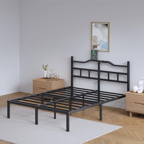 SHOANED 14 Inch Metal Bed Frame - Image 7