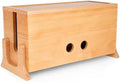 COREMINDED Extra Large Cable Management Box, Wood Cord Hider Box & Organizer by COREMINDED