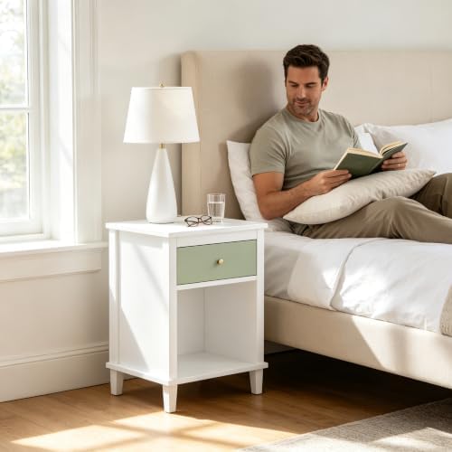 White-Sage Night Stand, Nightstand - Image 5
